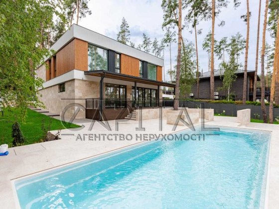 Без%  новий будинок Ходосівка  з басейном 14 соток