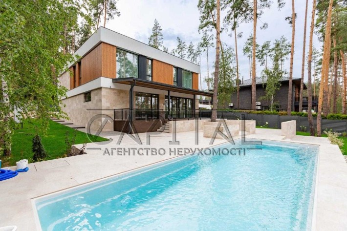 Без%  новий будинок Ходосівка  з басейном 14 соток - фото 1