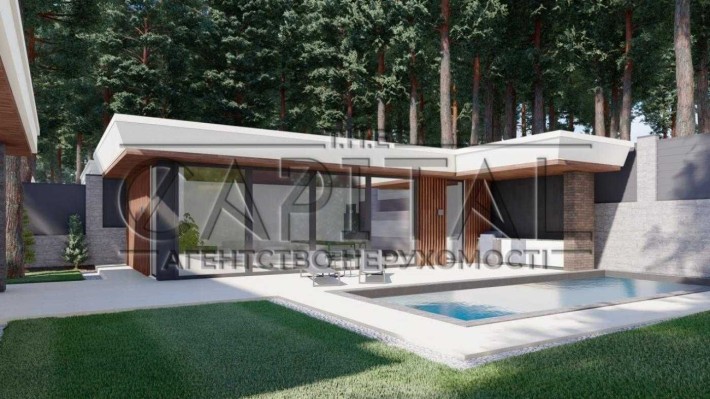 Продається сучасний будинок 314 м² у Ходосівці (серед соснового лісу) - фото 1