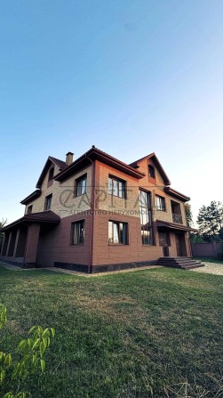 Продаж Ексклюзивний маєток 600 м² на пагорбі з панорамою Києва — Гореничі, 14 км від метро - фото 1
