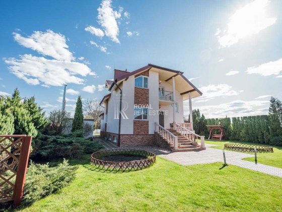Продаж Будинок 390м2 7кімн 31 сотка Березівка Бучанський район Газ Басейн Сауна Бомбосховище Березівка
