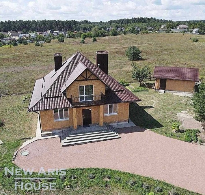 Продаж 2х поверховий будинок 153 м2, 15 сот. + 30 м2 гараж в с. Бузова, біля Українського села - фото 1
