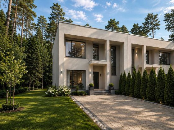 Резиденція у KM Белгравія | Будинок 255 м² у сосновому лісі (дуплекс)