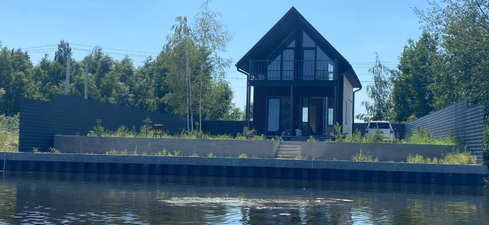 Бориспільський р-н..Кийлів. Продаж Будиноку в лісі на березі Дніпра.Дом на воде. - фото 1
