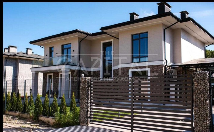 Продаж будинку 255 м2 MAETOK VIP 9 км Київ 50 кВт 70 м Скважина Тераса 150 м2 Ліс Озеро - фото 1