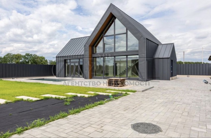Продаж будинку Сучасний авторський будинок в стилі barnhouse Бориспільський Мала Олександрівка вул.  - фото 1