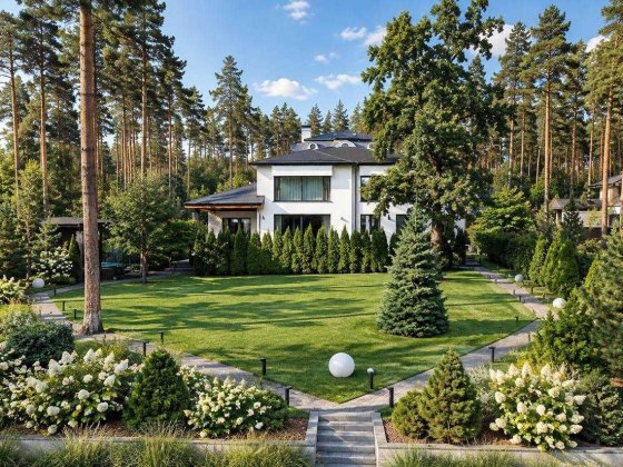 Будинок 350 м² Мощун Ліс Озеро SPA-будинок 100 м² Басейн Сауна Ділянка 40 соток Газ Гараж Без Комісі