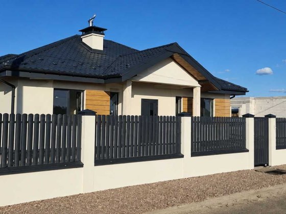 КМ Міжріччя.  Осещина. Будинок з трьома спальнями. Від 108 000 $. Осещина