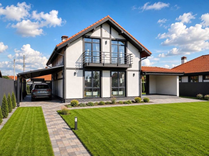 Будинок  191м² . ГАЗ . Сонячна станція 15 кВт | КМ Міжріччя - фото 1