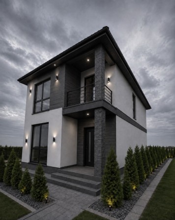 Сучасний будинок 120м.кв.біля Киева. - фото 1