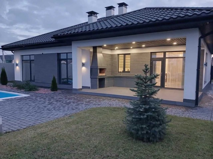 КМ Міжріччя Осещина. Будинок із власним виходом до озера, тепловий насос, басейн. - фото 1
