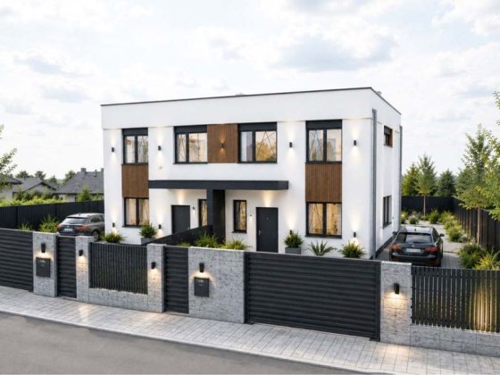Продажа будинку на етапі коробки ,дуплекс.160 м2. с.Погреби масив Висока. Можливо  Розтермінування н