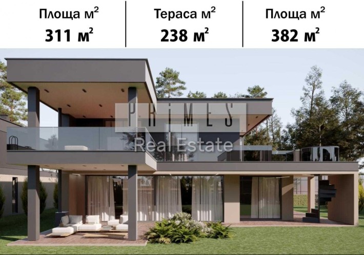 Продаж будинку у закритому котеджному містечку преміум класу с.Романків - фото 1