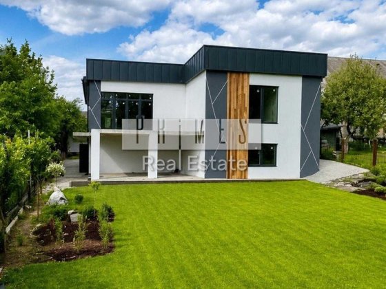 Продаж сучасного будинку Hi-Tech біля лісу | Юрівка свій вихід ДО ЛІСУ Юровка