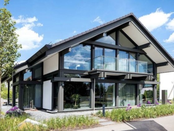 Ексклюзивний будинок 210 м² біля Львова | HUF HAUS | 1-ша лінія об’їзної Давидов