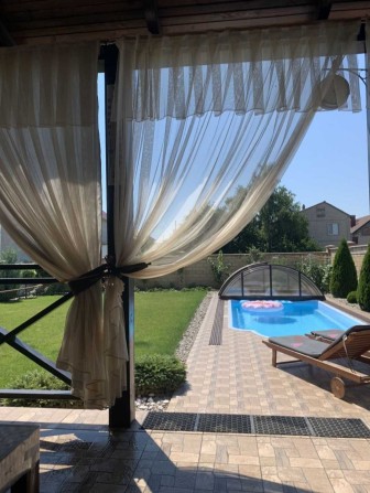Продам дом в Фонтанке. Ремонт. Каминный зал. Терраса. Бассейн. Система охраны и видеонаблюдение - фото 1