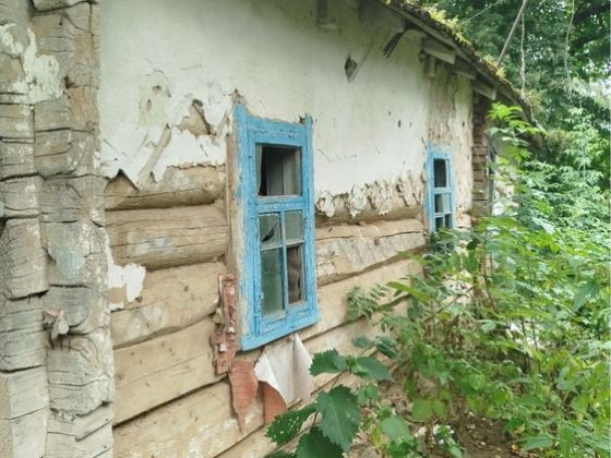 Продам автентичний дерев'яний будинок в с. Киїнка під демонтаж Киїнка