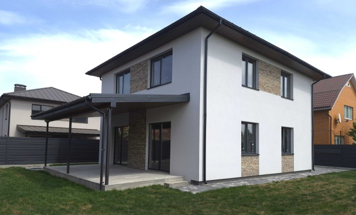 Без % Продам будинок цегла газ 150 кв 6 соток Київ Борщагівка Я. Качури Держпрограми - фото 1