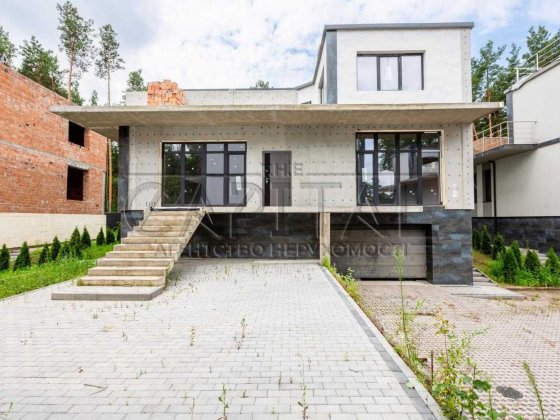 Сучасний будинок преміум-класу 400 м² з басейном та панорамною терасою,  Биківня Бровары