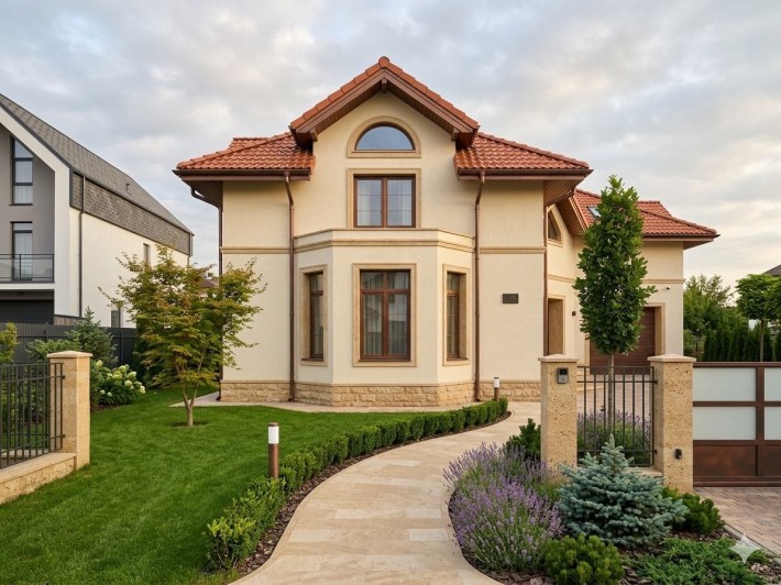 Без% Продаж капітального будинку 250 м² у Жулянах Цегла ділянка 8 соток Солом'янський рн - фото 1