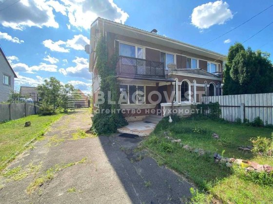 Фасадний 2пов. будинок (дуплекс) 104 м², 9 соток, ремонт, Бортничі, 10 хв до метро