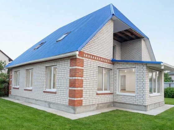 Продаж будинку 106 м2 10 сот, після будівельників. Цегла Окремий двір Рибці №8326 Полтава