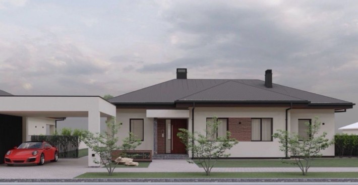 Продаж сучасної американки в Ужгороді, терасса, газ, навіс для машин - фото 1