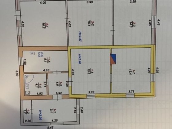 Будинок 104.6 кв м, з усіма зручностями вул.Саєнко
