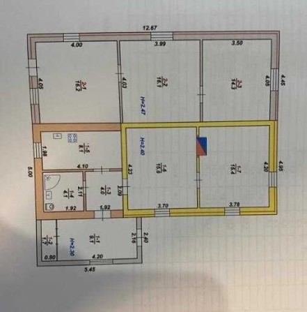 Продаж  будинку - 104 м., всі зручності ,  вулиця Саєнка  . Земля - 4.5 сот. - фото 1