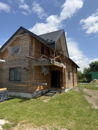 Продаж екологічного будинку зі зруба на ділянці під індивідуальне будівництво по вул. Надійна! - фото 1
