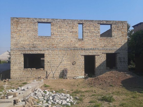 Продам   2х эт   новострой 12×12   (коробка)  Зеленый яр Запоріжжя