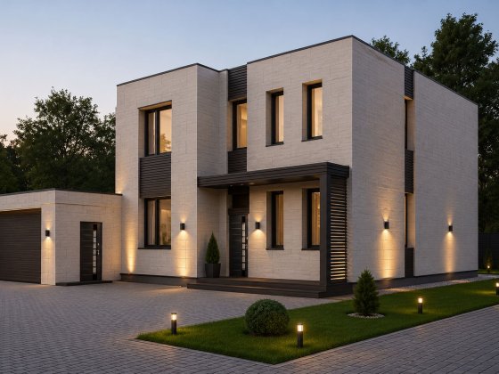 Продам кирпичный дом с гаражом в Дайберге, рядом парк, аквакомплекс, закрытая территория. Одесса