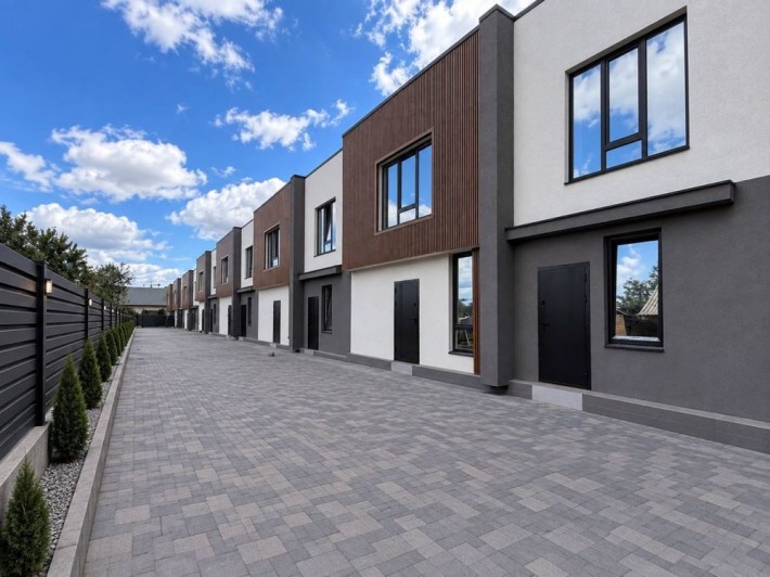 Продаж. Таунхауси у Софіївській Борщагівці  - 42-63м2 | єОселя | Газ - фото 1