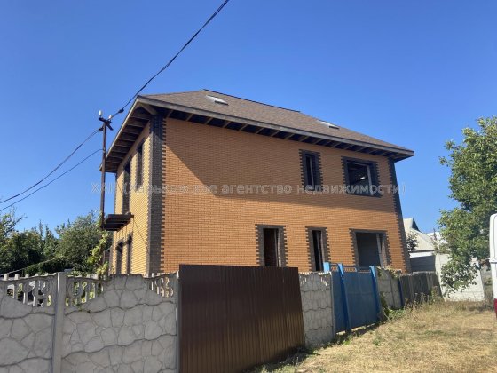 Продам 2-этажный дом новой постройки, Залютино, под отделку, М65 Харьков