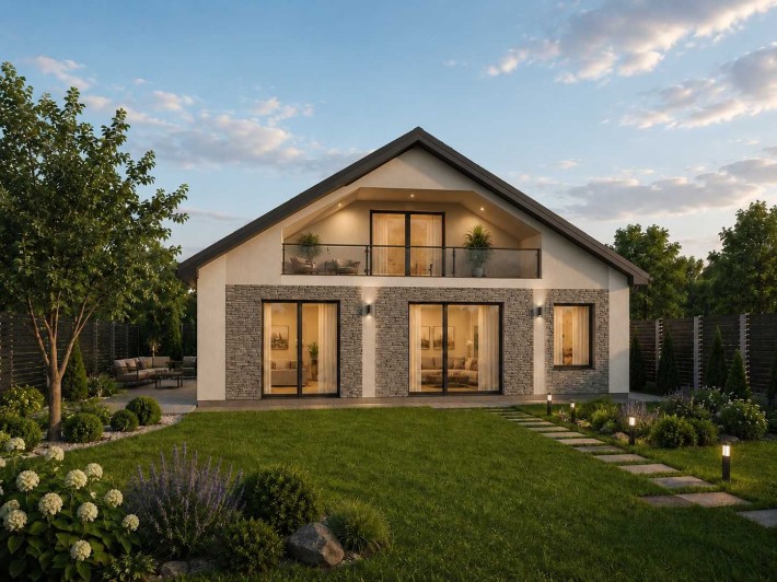 Продам новий окремий 2-поверховий будинок у Червоному Хуторі | 166 м² | 3 сотки - фото 1