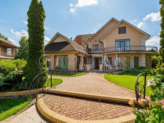 Оренда дома Козин Обухівський напрямок Старокиївська свій вихід до води басейн гараж елінг Є ГАЗ Авт Козин