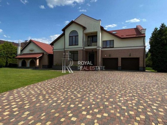 Оренда Будинок Козин КМ «Дніпрова хвиля» 4 кімнати 550 м² 50 соток Вихід до води Басейн Сауна Джакуз Козин