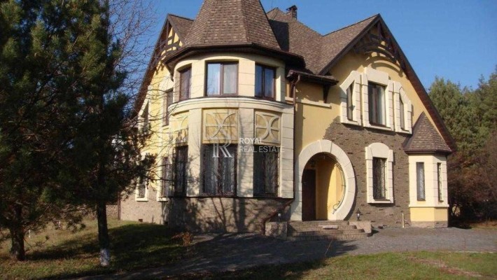 Оренда Будинок Колонщина 385 м² Ділянка 1,167 га 4 спальні Озеро Басейн Баня Гостьовий будинок Гараж - фото 1