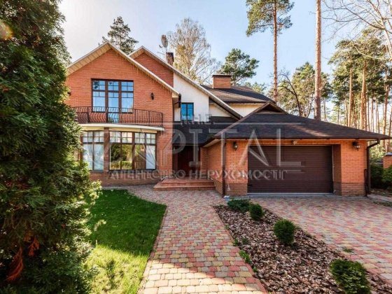 Оренда преміум-будинку 331 м² у Пуща-Лісова! 24 сотки, сосновий ліс, власне озеро, басейн, лазня, ка Мощун