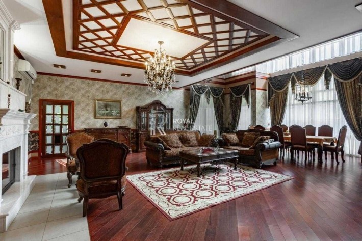 Оренда Будинок Осикове КМ «SWISSTOWN» 589 м² 5 спалень Басейн Сауна Тенісний корт Сосновий ліс Озера - фото 1