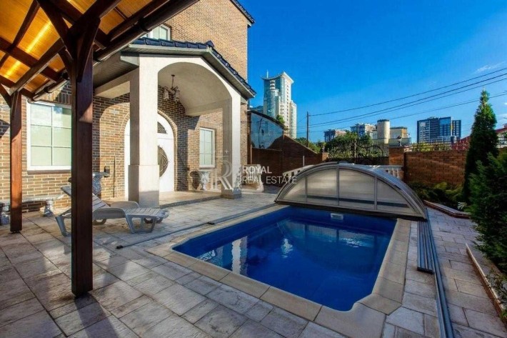 Оренда Будинок Київ Печерськ 450 м² 3 поверхи Басейн Камін Навіс на 2 авто Ботанічний сад Преміальна - фото 1