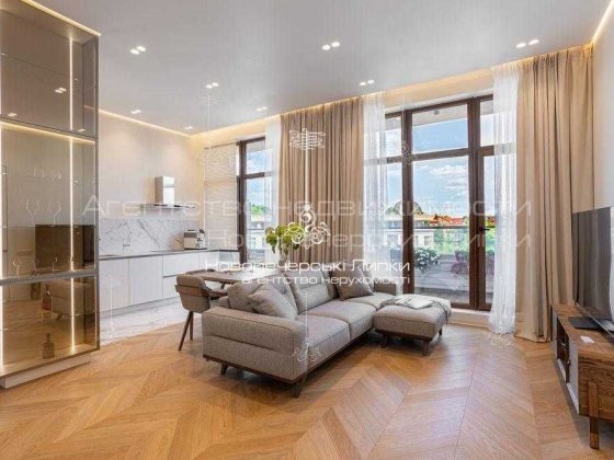 Оренда нової 1-кімнатної квартири 75 м² з терасою 17 м² — ЖК 52 Перлина / Печерськ / Михайла Бойчука