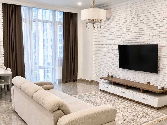 Своя стильна 2-кімнатна 86 м² у ЖК «Фонтани» | паркінг Київ