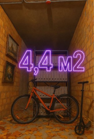 Оренда 4,4 m2 кладова комора кладовка - фото 1
