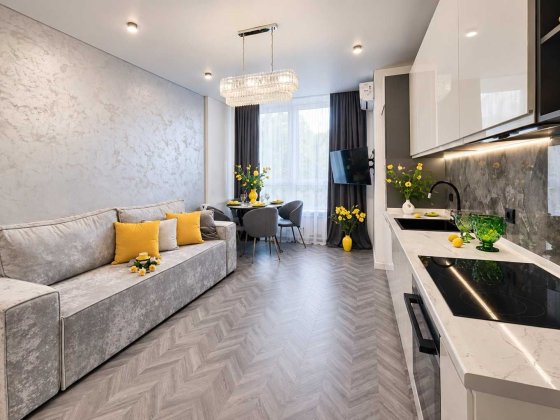 Здам 1к квартиру 43 м2 в ЖК Central Park, Цегельний 18