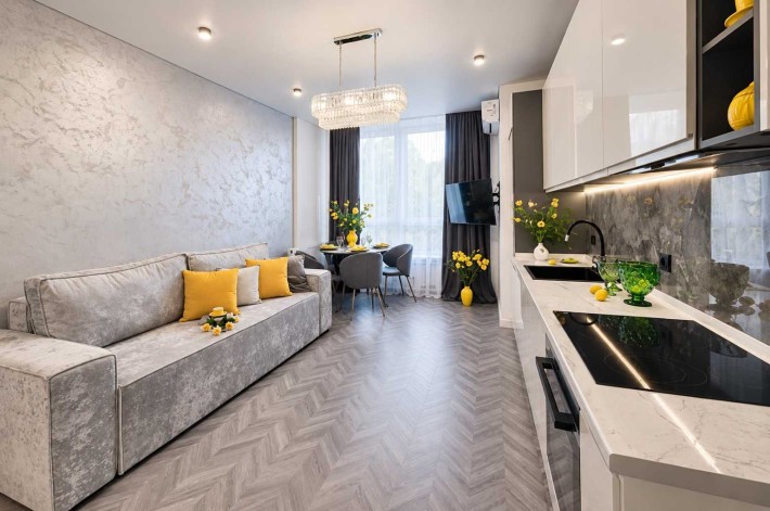 Здам 1к квартиру 43 м2 в ЖК Central Park, Цегельний 18 - фото 1