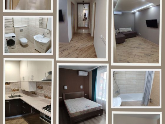 Оренда 2х кімнатної квартири 56м2,  ЖК Петрівський квартал, вул. Соборна 105/5