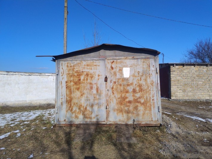 Продам металевий гараж в гарному стані (корабельна сталь 3 мм) 1600 $ - фото 1