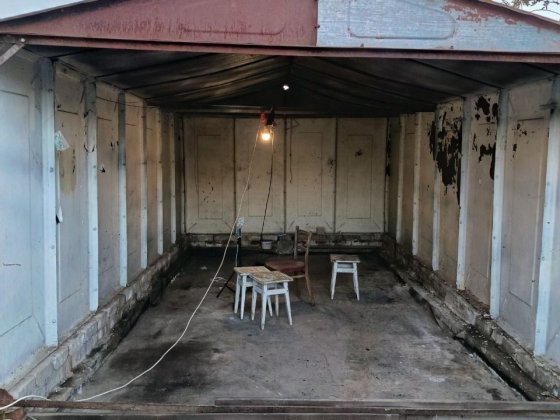 Продам металевий розкладний гараж Коростень