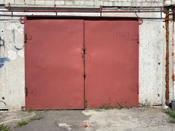 Гараж двохярусний + яма, цегляний, Молодіжний кооператив